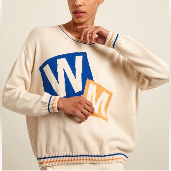 Weekend Max Nara Label-cut Cotton Blend Yarn Sweater Sz: Small US4/6 Fall/Winter - Picture 4 of 15